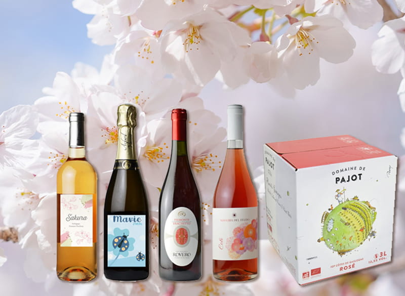 お花見が盛り上がる！春のおすすめワイン