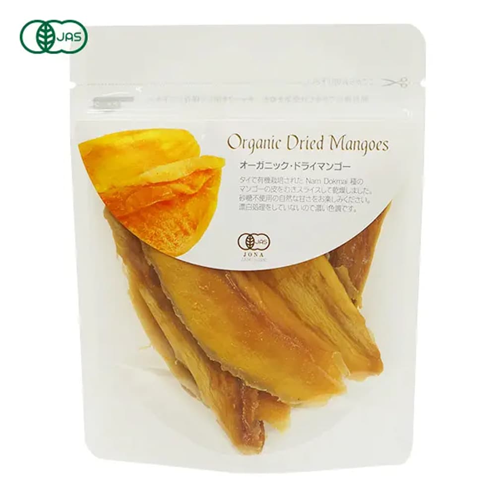 Organic dried mango 50g