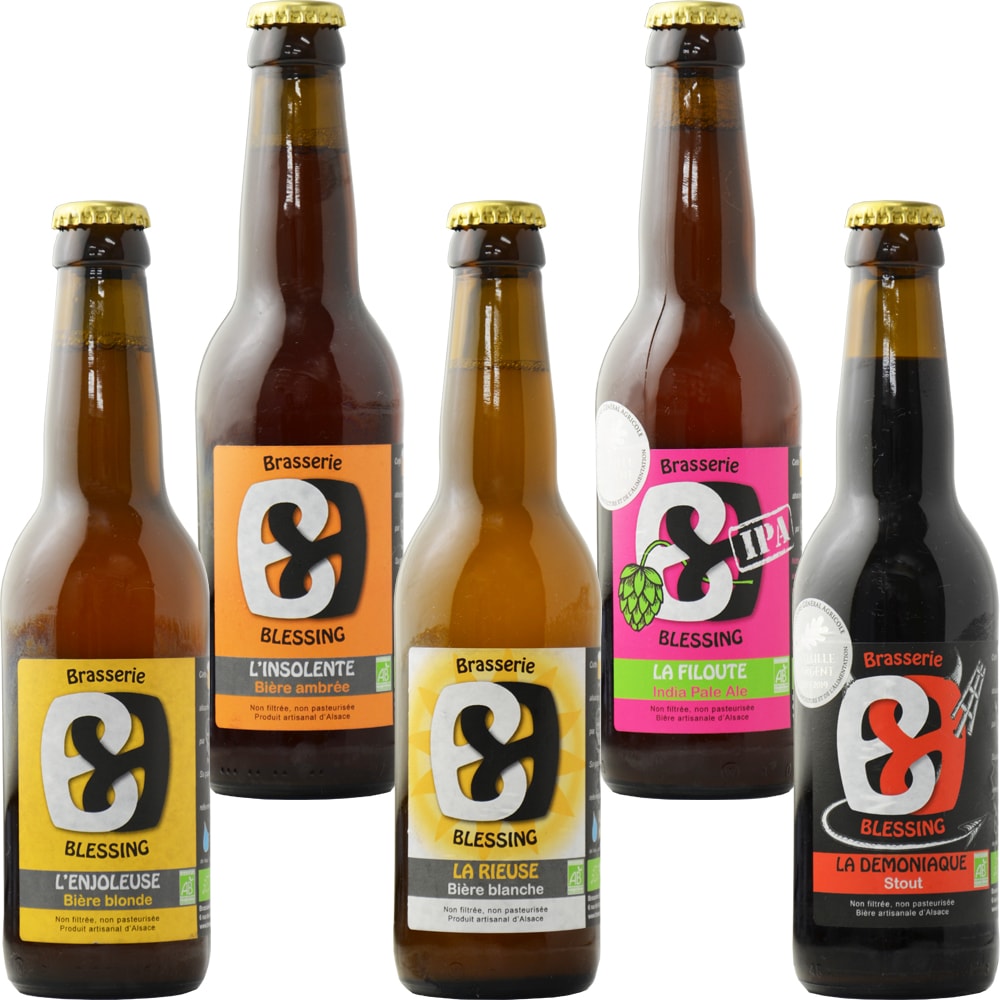 Organic craft beer 5-pack