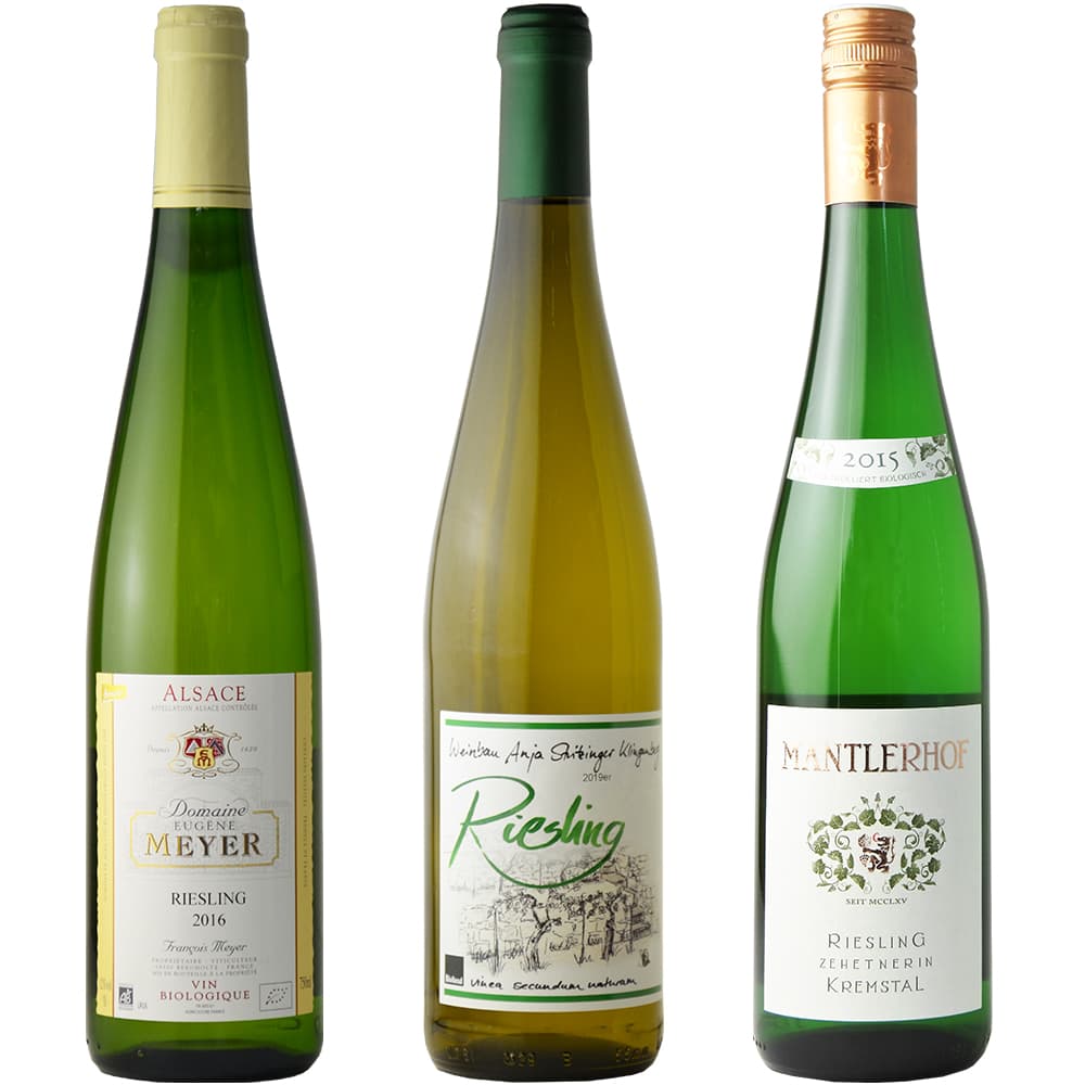 Riesling wine tasting set