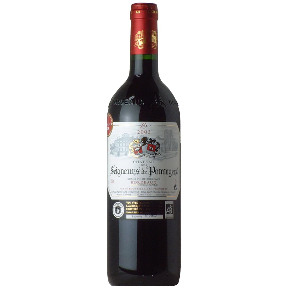 Bordeaux Red - Chateau des Seigneurs de Pommiers