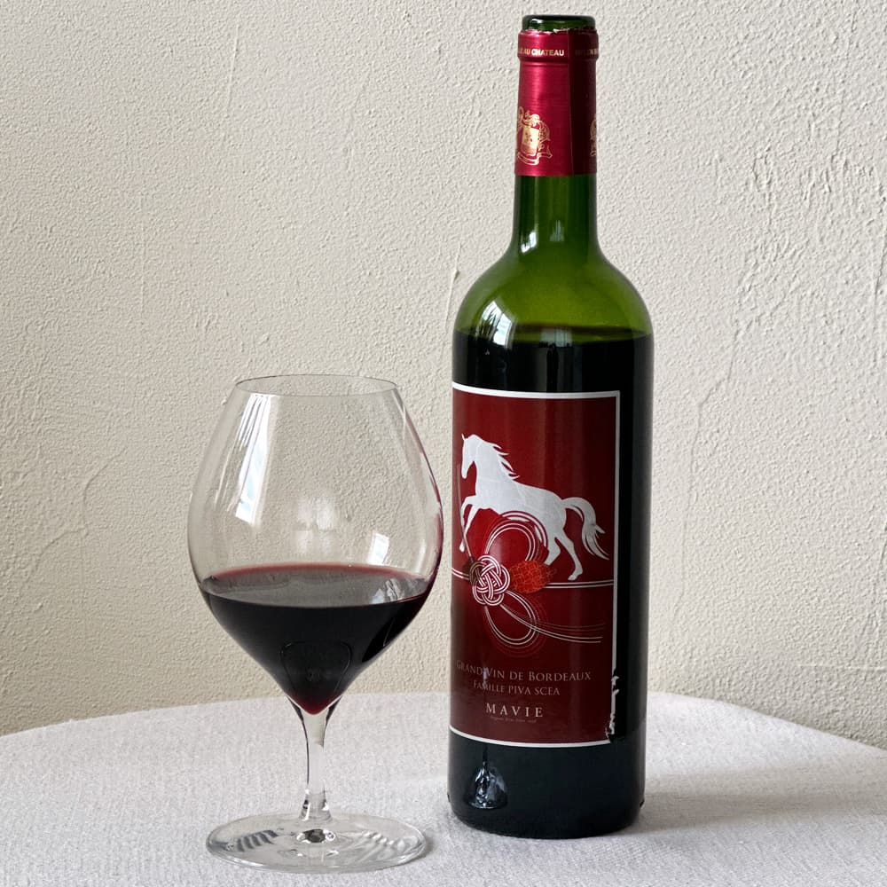 ヴィンテージ 赤 ワインカラー ボルドー 干支ワイン（午） 赤 フランス(ボルドー地方) オーガニック