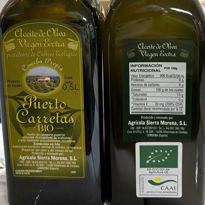 Nevado Organic Extra Virgin Olive Oil 500ml