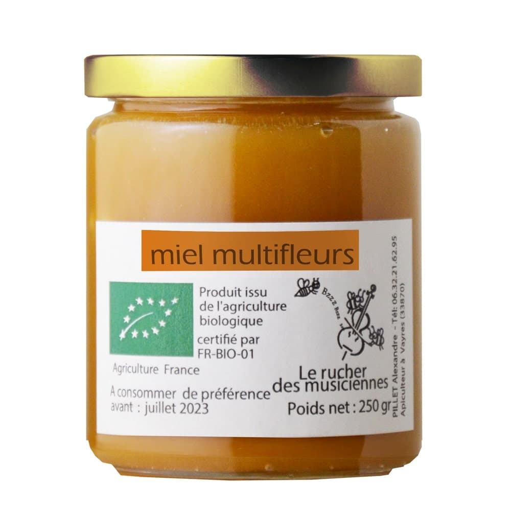 Bordeaux honey (multi-flower) 250g