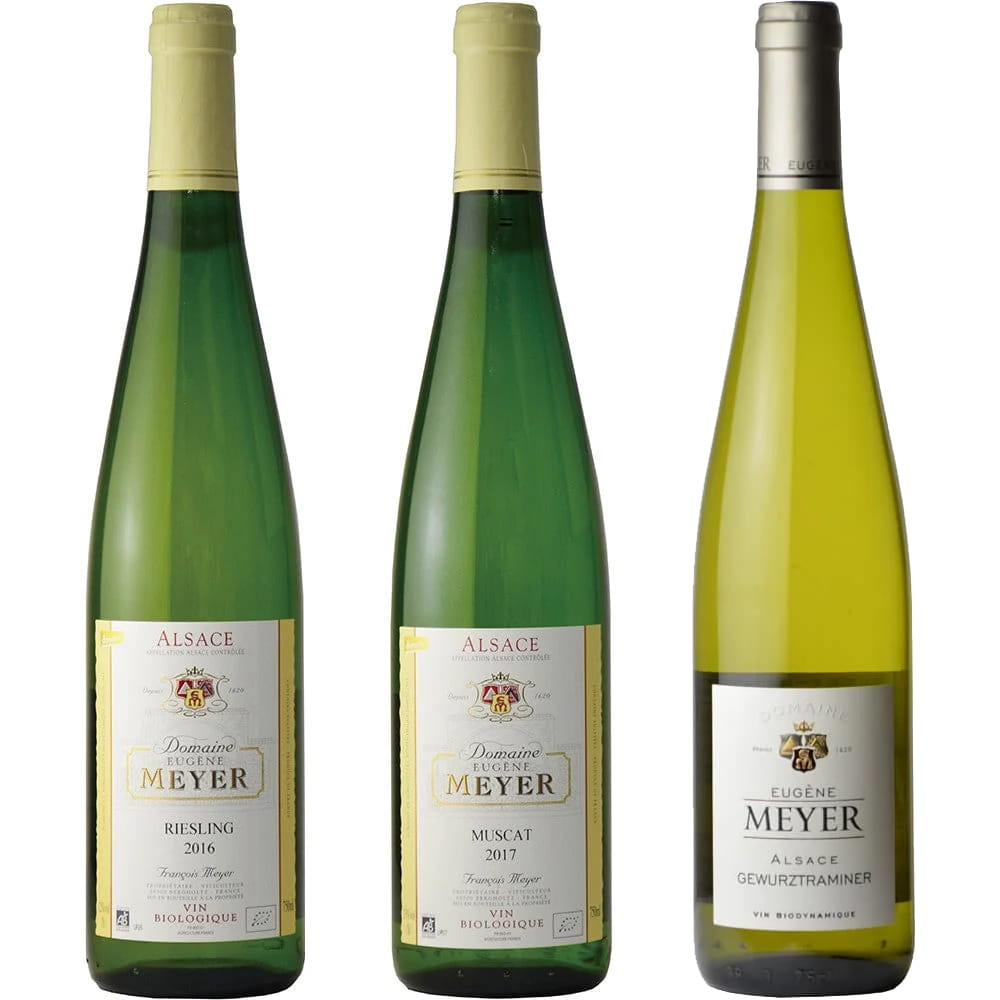 アルザス高貴品種の白ワイン飲み比べセット